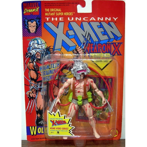 The Uncanny X-Men Weapon X: 4th Edition Wolverine Action Figure ToyBiz 1992