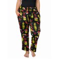 thumbnail image 2 of Womens and Women's Plus Dr Seuss Grinch Pajama Pants Plush Christmas Loungewear, 2 of 6