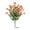 Orange, variant on Mixed Artificial Flower Bouquet, 2pcs Eucalyptus Camellia Faux Plant Bundle, Dried Flower Style Arrangement for Home Living Room, Photography Background and Indoor Aesthetic Decor