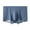 Blue, variant on fatyb Boxer Briefs Mens Seamless Breathable Short Leg Underwears Soft Comfortable Underpants for Men