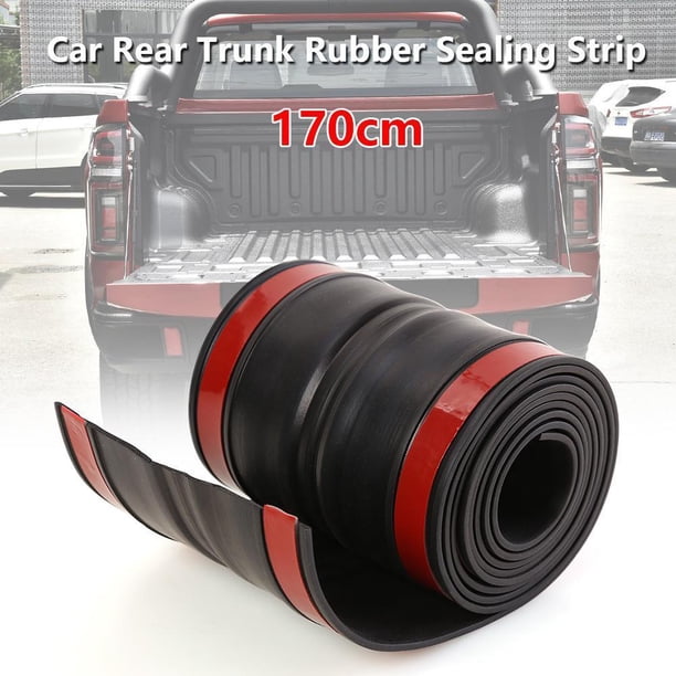 Cubierta Del Espacio Del Portón Trasero 67 x 4 pulgadas de goma camioneta cama puerta trasera Gap Cover Filler Seal Shield Cap