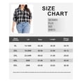 thumbnail image 3 of TIYOMI Ladies Plus Size Plaid Blouses Long Sleeve 4X Black Casual Collar Shirts Check Gingham Button Down Tee Fall White Blouse 4XL 24W 26W, 3 of 3