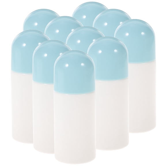 BESTOYARD 10Pcs Blue Sponge Bottle Refillable Applicator for Perfume and Liquid Storage