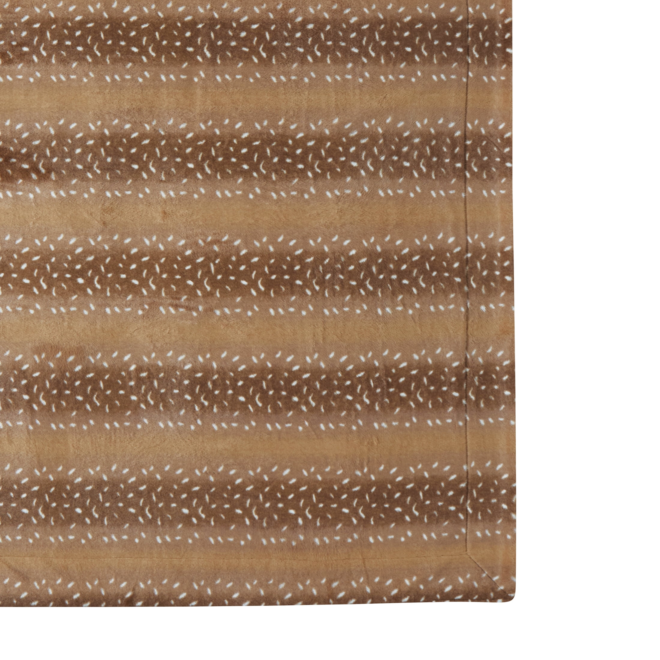 Better Homes & Gardens Brown Faux Fur and Sherpa Throw Blanket, Standard Throw