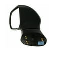 thumbnail image 3 of For 06-11 Civic 4-Door Sedan USA/Japan Rear View Mirror Manual Black Driver Side, 3 of 5