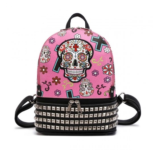 skull luggage walmart