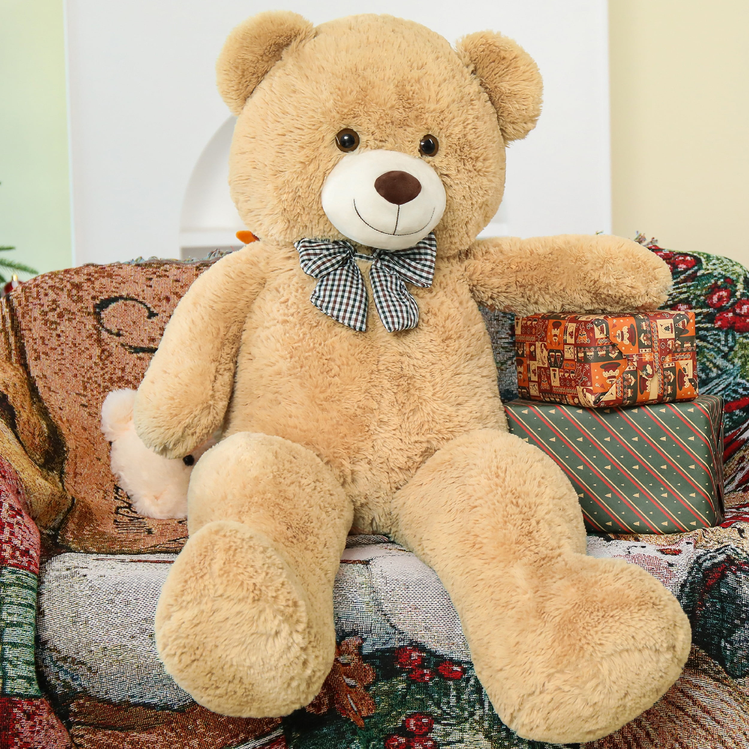 MaoGoLan Giant Teddy Bear 47" Big Bear Stuffed Animal Plush Toy