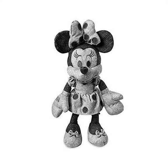 Disney Denim Minnie Plush Medium Soft 15"