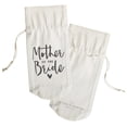 thumbnail image 2 of Mother of the Bride Canvas Wine Bag, 2 of 4