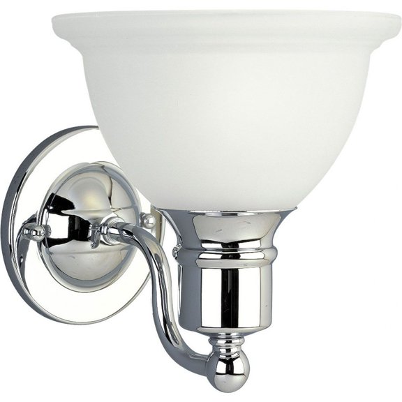 P3161-15-Progress Lighting-Madison - 1 Light - Bell Shade in Transitional and Traditional style - 7.63 Inches wide by 8 Inches high-Polished Chrome