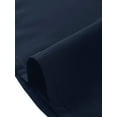 thumbnail image 5 of DARING DIVA Women's Polka Dots Mesh Peter Pan Collar Blouse XS Navy Blue, 5 of 6