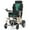 Bronze Green - Cerebral Palsy, variant on Bangeran Pegasus Travel Friendly Small Power Wheelchair for Slim Size, 5" Thick Comfortable Seat Cushion, LED Headlights & USB Port, Remote Controller - Bronze Green