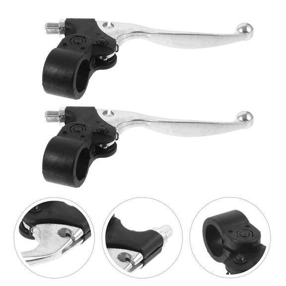 Raindrops Brake Lever Atv Brake Replacement Handle Multi 1 Pair 5.9*3.1*1.2In