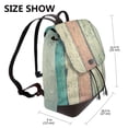thumbnail image 2 of Disketp Hardwood Mochila de Cuero para Mujer, Bolso de Espalda Antirrobo con Estilo para Viaje, Trabajo y Uso Diario, 2 of 4