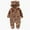 Brown582, variant on MEZZALL Soft Baby Boys Winter Romper Jumpsuit Cozy Fuzzy Onesie Animal Print Design Warm Home Wears Playful Onesie Toddler Winter Wear Cute Long Sleeve O-Neck Spring Child One-Pieces