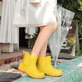 thumbnail image 5 of Lcamaw Kids Rain Boots, Waterproof Chelsea Rubber Boots for Boys and Girls, Non-Slip Ankle Muck Toddler Rainboots, Outdoor, Farm, Park, Hiking, Fishing, School Playing, 5 of 9