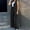 Black, variant on HOZADOIE Womens Blazer Suits 2 Piece Set Business V Neck Sleeveless Button Front Blazer Vest Pleated Slightly Flared Wide Leg Blazer Pants Sleek Office Work Suit Set