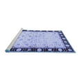 thumbnail image 2 of Ahgly Company Machine Washable Indoor Rectangle Persian Blue Traditional Area Rugs, 3' x 5', 2 of 4
