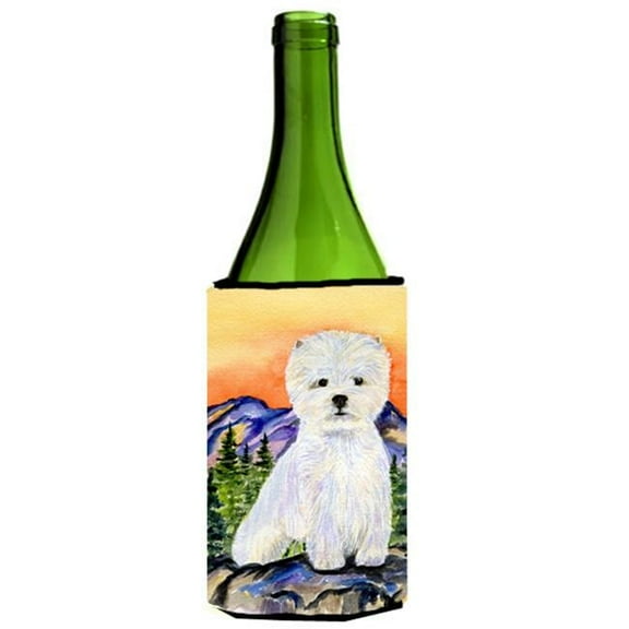 Westie Wine bottle sleeve Hugger
