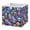 Crystals Skulls Mushrooms, variant on Fabric Storage Bins Foldable Cube For Home Organization Baskets Concrete Mixer