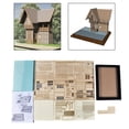 thumbnail image 1 of Maison Miniature Faite à la Main 1/35 Jouets Interactifs Jouets de Loisir Scène d'Architecture pour Style A, 1 of 10