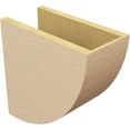 thumbnail image 5 of 7"W x 14"D x 14"H Classic Durham Rough Cedar Woodgrain TimberThane Corbel, Primed Tan, 5 of 6