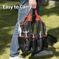 thumbnail image 2 of Heavy Duty Aluminum Garden Tools Set 10pcs,Storage Tote Bag,Outdoor Handle Tools,Gardening Gift Kit for Women & Men, 2 of 10