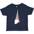 thumbnail image 3 of Inktastic Cute Gnome, Gnome With Flowers, Gnome With Hat Girls Toddler T-Shirt, 3 of 5