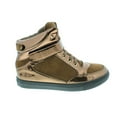 thumbnail image 2 of Moca Sneaker-02 Women's Casual Faux Leather High Top Sneaker, Bronze 8 F US, 2 of 4