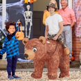thumbnail image 2 of One Casa Inflatable Costume Adult,Blow Up Ride Bear Suit,Halloween Costumes For Men Women, 2 of 8