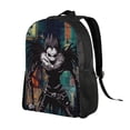 thumbnail image 4 of Death Note Ryuk Backpacks Casual Daypacks Student Book Bag Printing Satchel Rucksack Lightweight Schoolbag, 4 of 8
