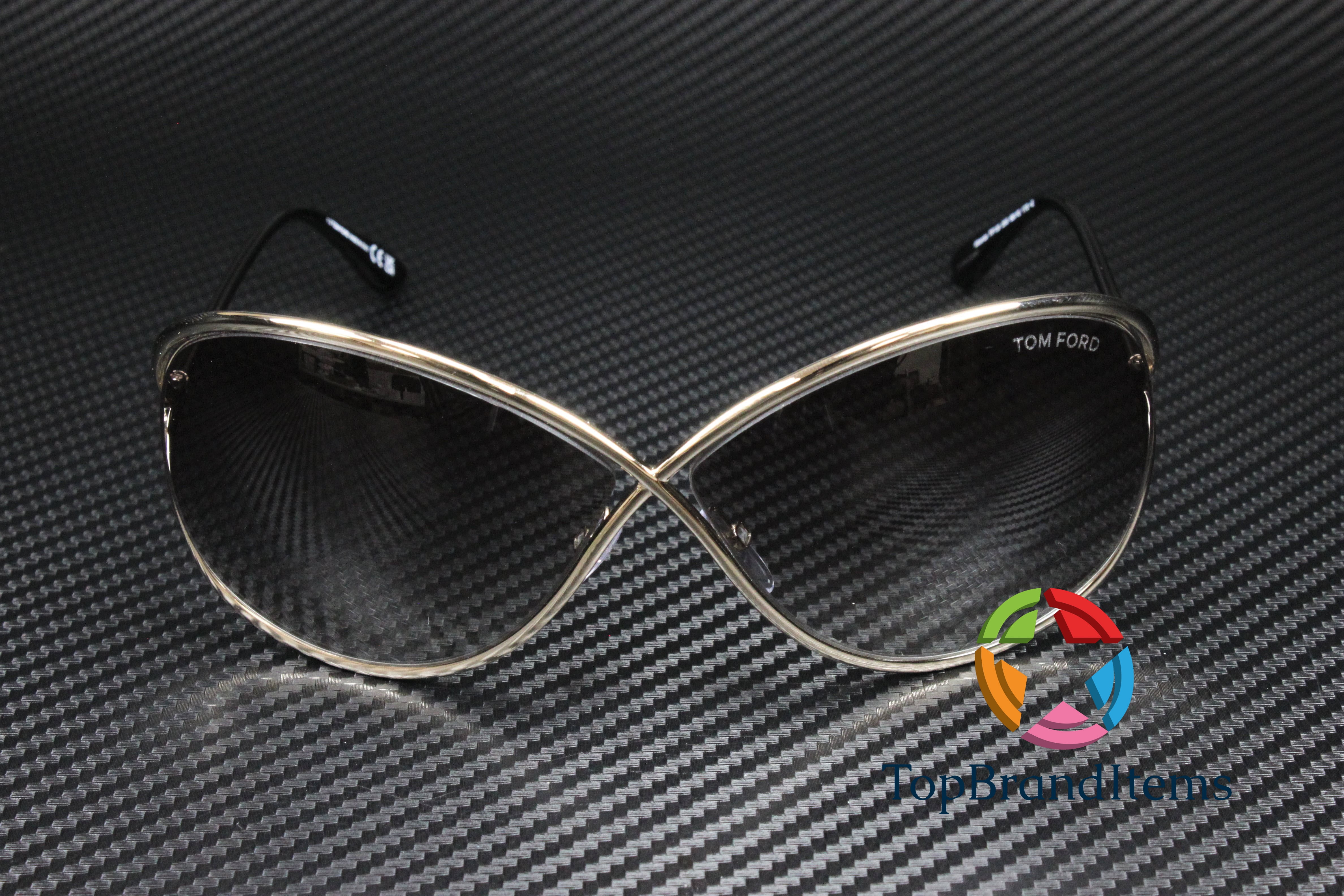 Tom Ford Celina TF361 20D Grey/Peach Square Women's Polarized