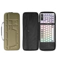 thumbnail image 4 of Keyboards Carrying Case Storage Bag Sleeve Protective Travel Bag Shockproof for 108 Keys Mechanical Keyboards, 4 of 8