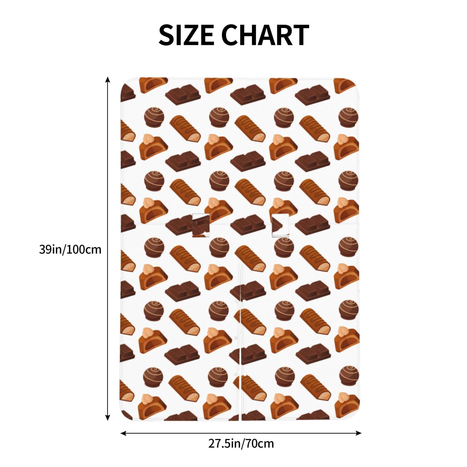 Car Seat Cover Baby - Chocolate Pattern No.9037 Breathable Infant Car Seat Cover for Baby Carseat, Lightweight Comfort Baby Essentials Must Haves Newborn Stuff for Girl Boy