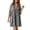 Black, variant on Dresses for Teens Womens Summer Dresses 2024 Boho Floral Drawstring V Neck Chiffon Sleeve Casual Beach Mini Dress Sundress Spring Casual Dress Women Beach Bohe Sundresses (Black,L)
