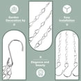 thumbnail image 4 of Milisten 4Ud Cadena De Hierro Para Colgar Cestas Y Plantas Uso En Exterior, 4 of 8