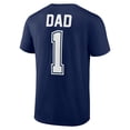 thumbnail image 3 of Men's Navy New York Yankees Father's Day #1 Dad T-Shirt, 3 of 3