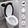 thumbnail image 3 of HELLHERO Owl Halloween Toilet Covers Set with Universal 2 Pieces Bathroom Toilet Cozy Set U-Shaped for Fits All Toilet Shapes, 3 of 8