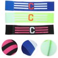 thumbnail image 3 of 3 brazaletes de capitán de fútbol ajustables., 3 of 6