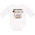 thumbnail image 3 of Inktastic My Daddy Graduated and I'm Super Proud Boys or Girls Long Sleeve Baby Bodysuit, 3 of 5