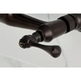 thumbnail image 2 of Kingston Brass KS3255BL Vintage Double-Handle Wall-Mount Bridge Kitchen Faucet, Oil Rubbed Bronze, 2 of 7