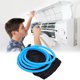 thumbnail image 4 of Protector de Limpieza ANGGREK para Aire Acondicionado Negro PVC Montado en la Pared, 4 of 8