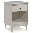 thumbnail image 1 of Pemberly Row 1 Drawer Nightstand in White, 1 of 4