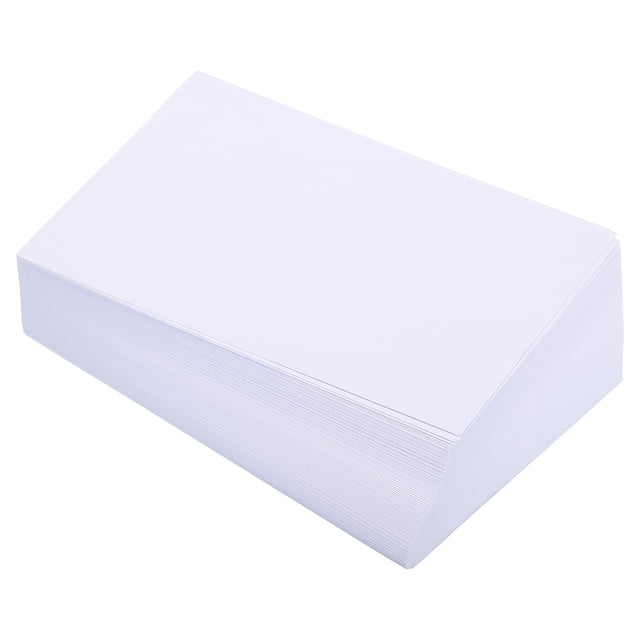 Uxcell 3.5"x5" Papel Fotográfico 200 Gsm Papel Fotográfico Brillante 200 Hojas