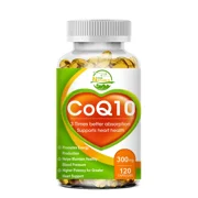 Nature's Live CoQ 10 Highly Absorbable Coenzyme Q10 Supplement Supports Heart Health Energy 120 Capsules