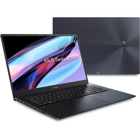 ASUS Zenbook Pro 17 Laptop, 17.3" Pantone Validated Display, AMD Ryzen 7 6800H CPU, AMD Radeon Graphics, 8GB RAM, 512GB SSD, WiFi 6E, Windows 11 Home, Black, UM6702RA-DB71