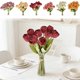 thumbnail image 1 of Ramo de flores de tulipán artificial 9 piezas – Tulipanes falsos Real Touch para decoración del hogar, centros de mesa de boda, arreglos de jarrones de mesa, decoraciones para salón y comedor, 1 of 7