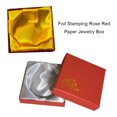 thumbnail image 4 of Cateissary Caja de almacenamiento Joyas Rosa Rojo Vintage Paquete de lujo Cajas Anillo Pendiente Ataúd Caja Adorno Decoración Viaje Almacenamiento y organización del hogar Opaco Cateissary HA075726-01, 4 of 6