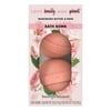 Love Beauty and Planet Bountiful Bouquet Bath Bomb, Murumuru Butter & Rose, 2 Ct, 3.9 Oz ea