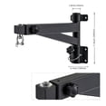 thumbnail image 2 of Heavy Duty Wall Mount Boxing Bag Bracket Metal Frame for Fitness Punching Bag Training, 2 of 9